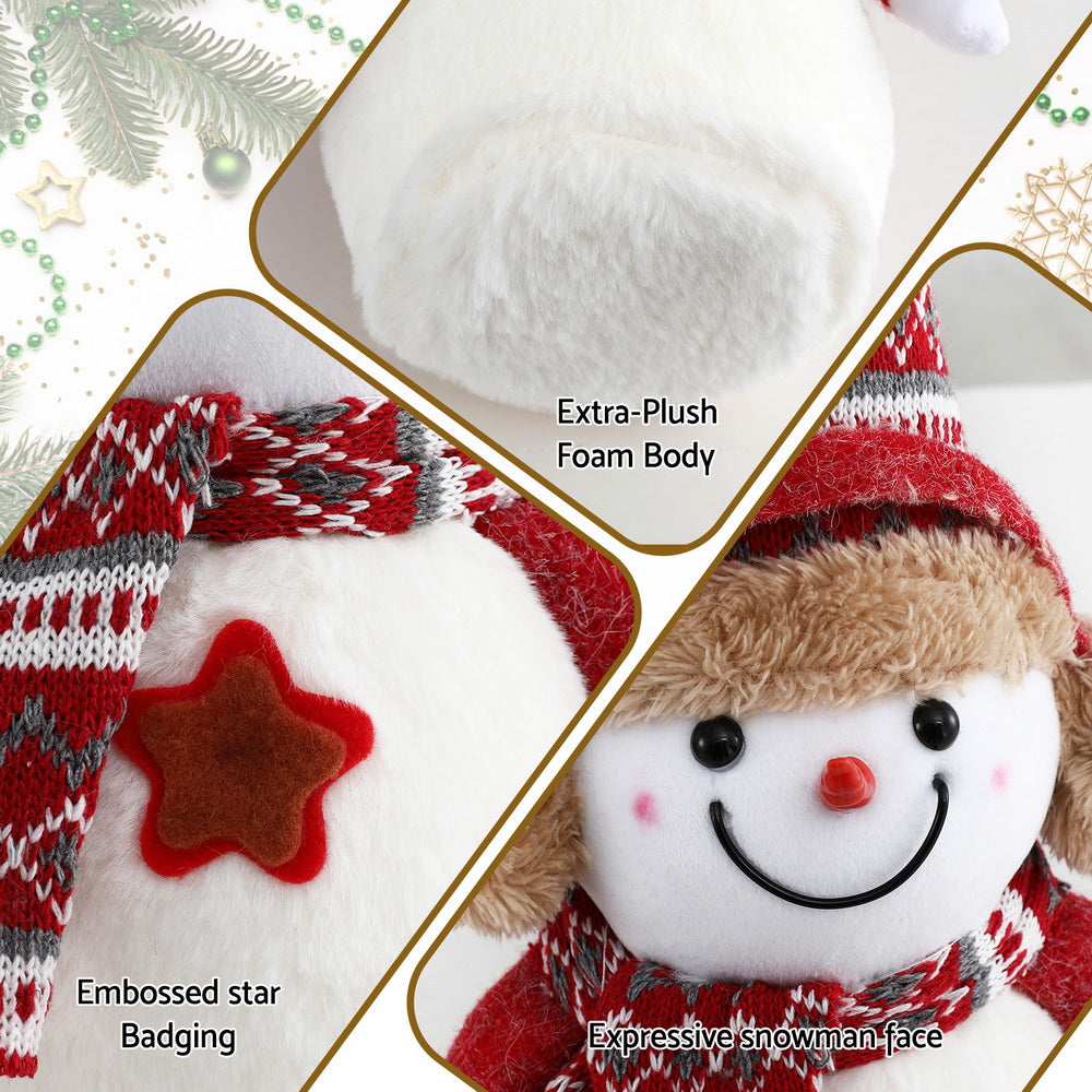 35CM Plush Snowman Display