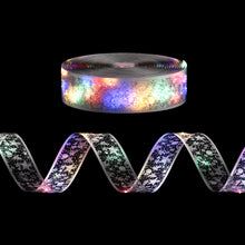 20M Silver Ribbon Fairy Christmas Lights – 200 Multicolour LEDs