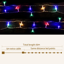 50M Multi-Coloured Christmas String Lights 500 LED