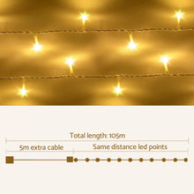 100M Christmas String Lights with 500 Warm White LEDs
