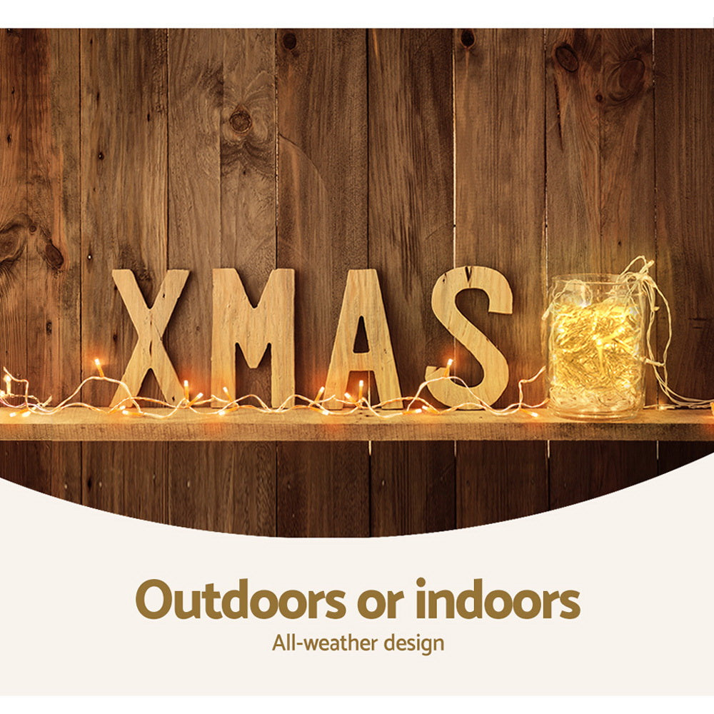100M Christmas String Lights with 500 Warm White LEDs