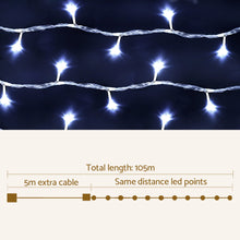 100M Christmas String Lights with 500 Cool White LEDs