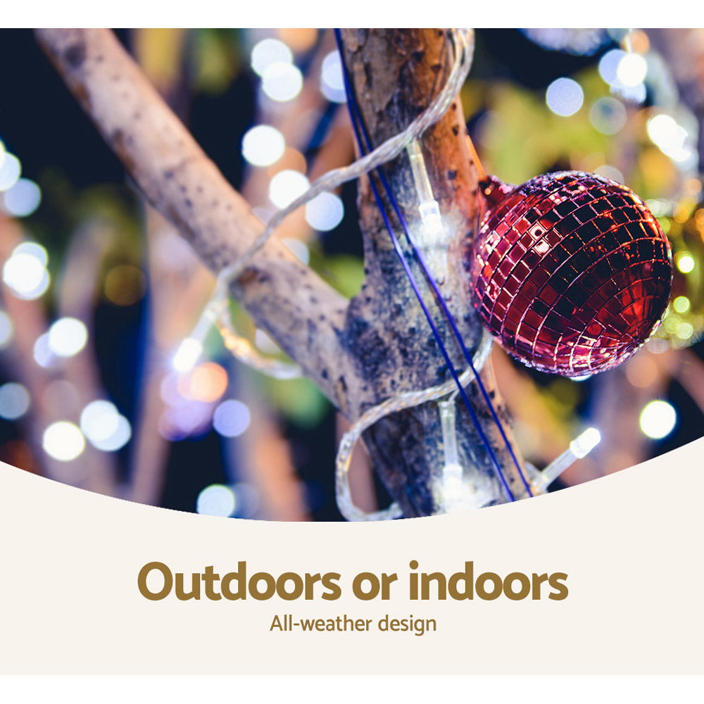 100M Christmas String Lights with 500 Cool White LEDs