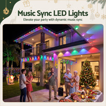 30M Smart Permanent Eaves Christmas Lights with App Control (72 LED)