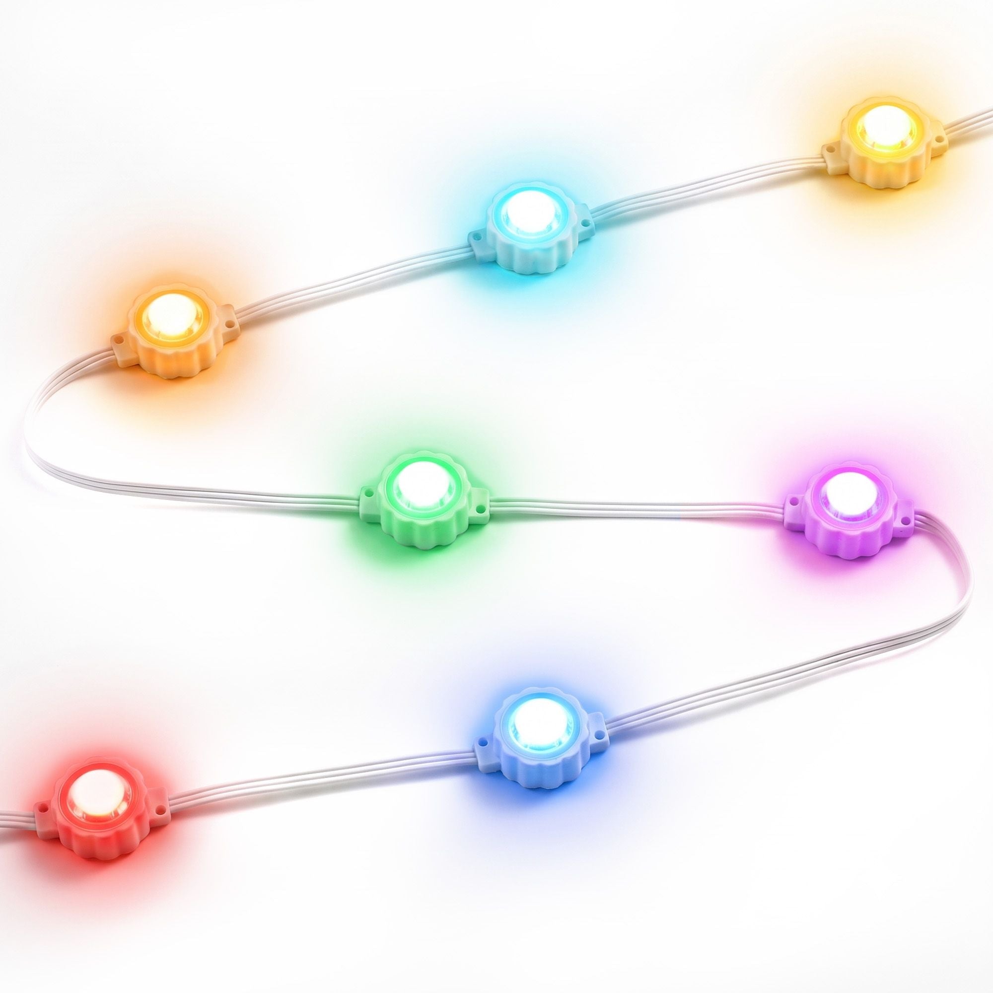 30M Smart Permanent Eaves Christmas Lights with App Control (72 LED)