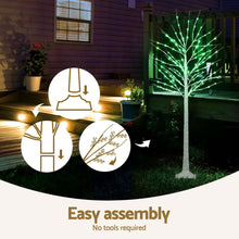 6FT RGB LED Twig Christmas Tree with Remote Control